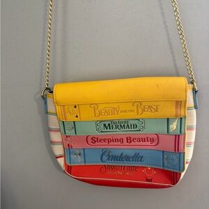 LOUNGEFLY Colorful Storybook Crossbody Bag